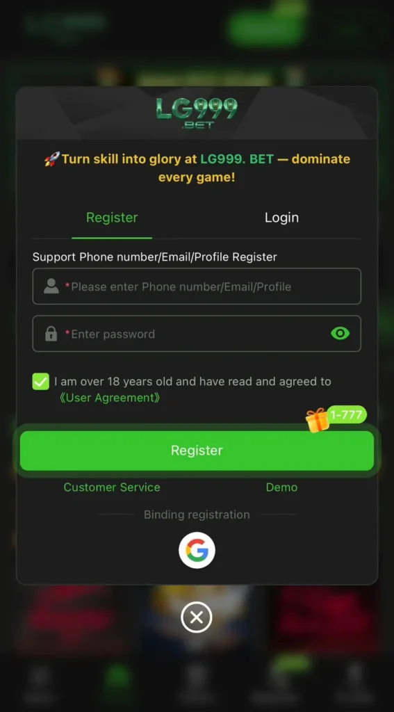 LG999 Game