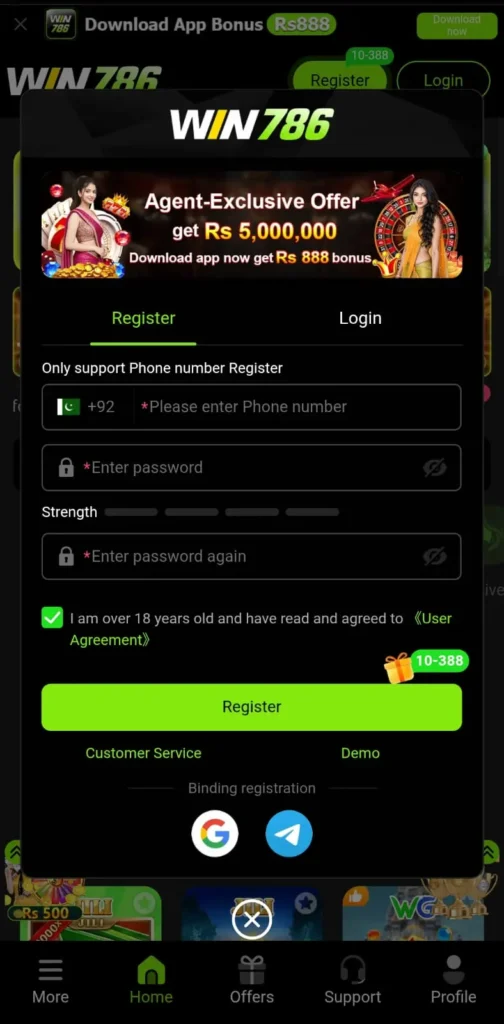 WIN786 Game