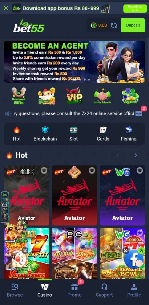 Bet55 Game Image